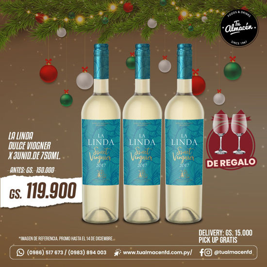 Imagen de PROMO FINCA LA LINDA SWEET VIOGNIER