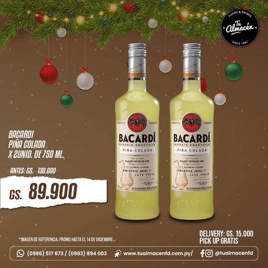 Imagen de PROMO BACARDI PIÑA COLADA