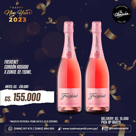 Imagen de PROMO FREIXENET C.ROSADO 6X750 ML